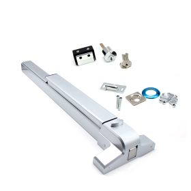 Heavy Duty Door Push Bar Panic Exit Device Iron Alloy Lock Hardware Latches Fits Commercial Grades For 30"-36" single Door