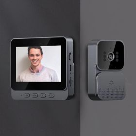 4.3 inch IPS Color Screen Digital Doorbell Video Intercom Wireless Door Bell 1080P IR Night Vision Video Camera for Home Office