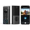 Video Smart Lock E330, 3-in-1 Camera+Doorbell+Fingerprint Keyless Entry Door Lock, WiFi Door Lock,App Remote Control