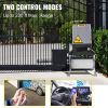 VEVOR Sliding Gate Opener 3300 LBS Automatic Sliding Gate, Gate Opener Motor with 2 Remote Controls, 230 ft Remote Distance Driveway Rolling Gate