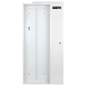 Wavenet - 42 Inch Structured Wiring Enclosure with Screw-on Door for Home Low Voltage Wiring, Fully Metal  White