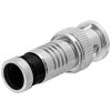 Platinum Tools 28038J BNC-Type RG6 Connector, Nickel - Jar of 40 Black