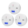 LCD CO Sensor Carbon Monoxide Detector 85dB Sound Independent CO Poisoning Warning Alarm Detector Meter Kitchen Fireplace Indoor