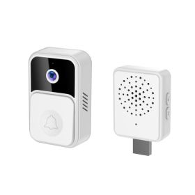 Wireless HD 1080P Visual Smart Security Doorbell (Color: White, Type: Doorbell)