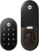 Google Nest x Yale Lock - Tamper Proof Smart Lock for Keyless Entry - Keypad Deadbolt Lock for Front Door - Black Suede