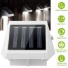 LED Solar Wall Lamp for Garage Front Door Garden Pathway