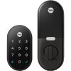 Google Nest x Yale Lock - Tamper Proof Smart Lock for Keyless Entry - Keypad Deadbolt Lock for Front Door - Black Suede