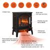 18 inch 3D Flame Electric Infrared Quartz Fireplace Stove with remote control